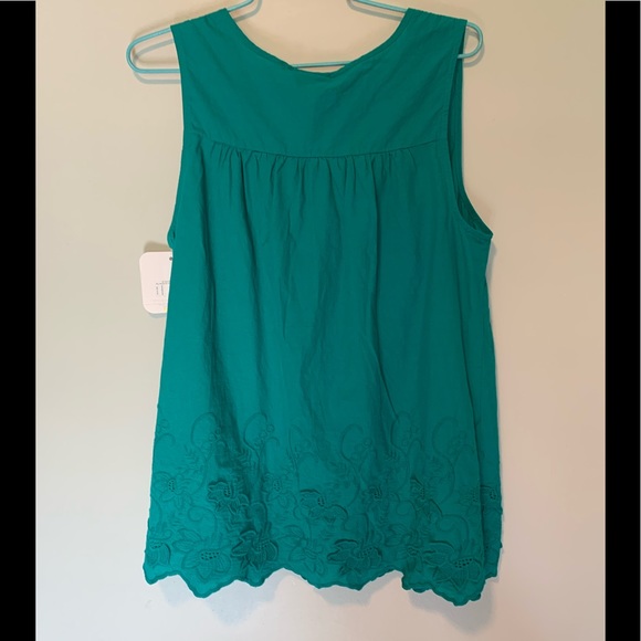 NWT Isabel Maternity Embroidered Top - Picture 2 of 5